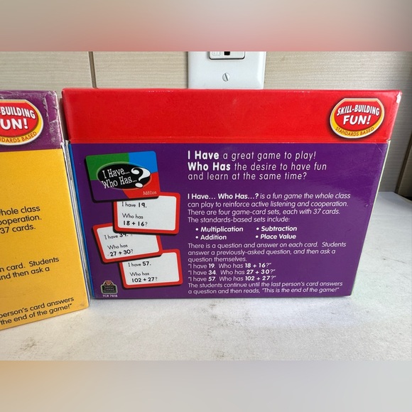 I Have... Who Has? Math Card Game Set - Picture 5 of 9